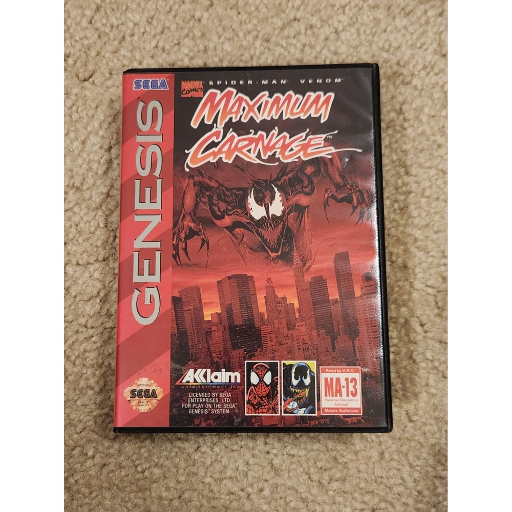 Spider-Man and Venom: Maximum Carnage (Sega Genesis, 1994)
